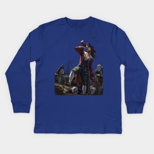 Pirate Kids Long Sleeve T-Shirt